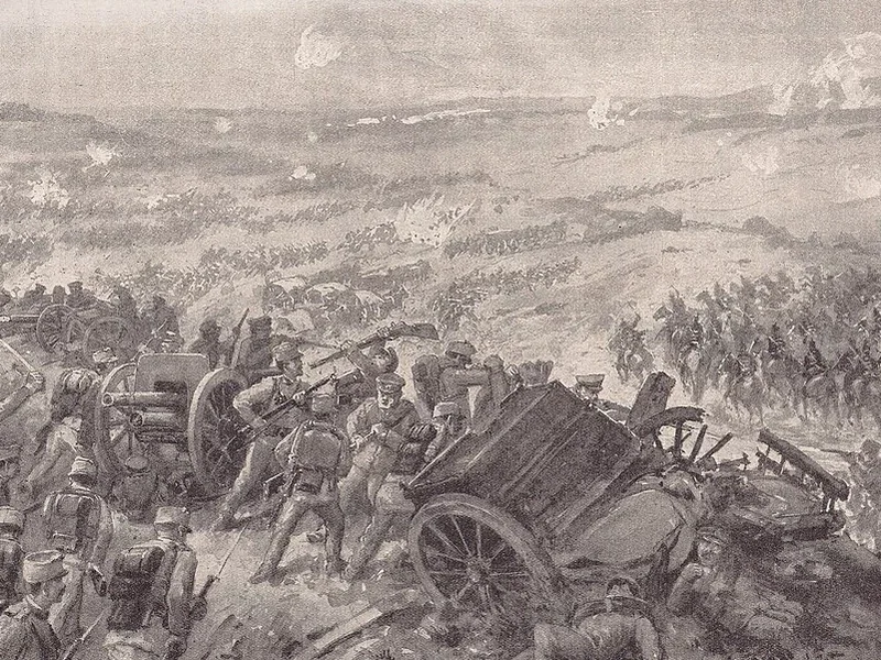 1862-August Dressel - Battaglia di Przemyśl 8 ottobre 1914